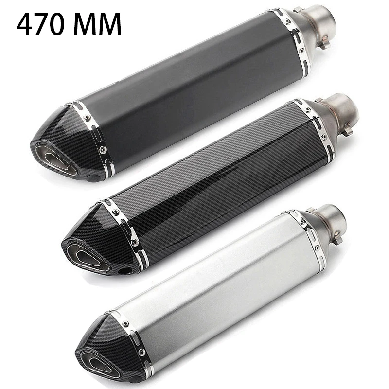 470mm Universal Carbon Fiber Motocross Exhaust Tip Muffler Pipe Motorcycle Db Killer For yamaha r3 gsr 600 Er6n vespa gts
470mm Universal Carbon Fiber Motocross Exhaust Tip Muffler Pipe Motorcycle Db Killer For yamaha r3 gsr 600 Er6n vespa gts