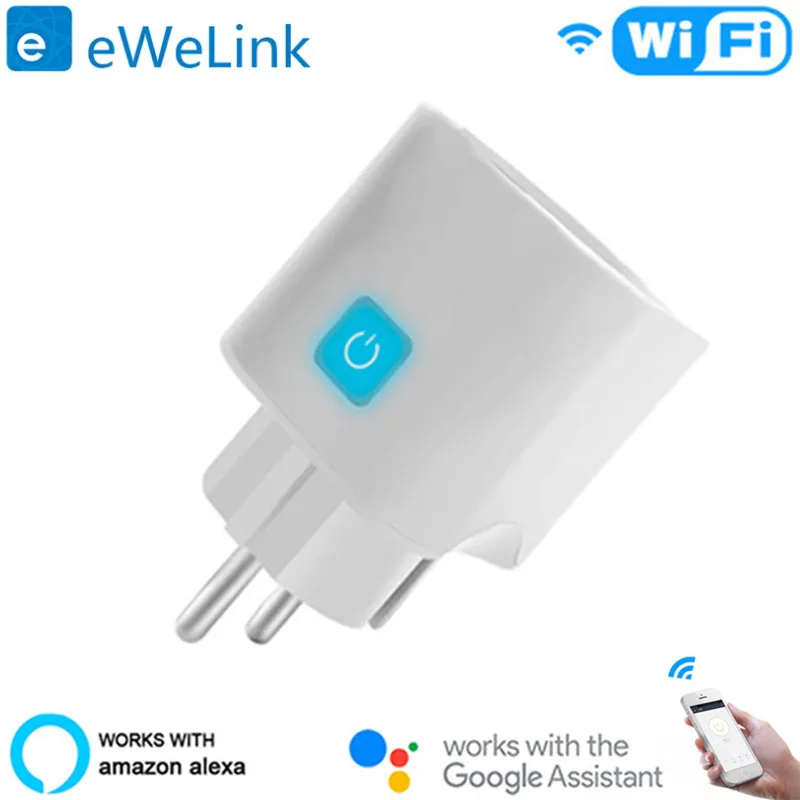 EWelink Smart EU Plug European Standard Smart Socket Wifi Mobile Phone Timer Switch Smart Home Alexa Voice Control SmartLife HOT
EWelink Smart EU Plug European Standard Smart Socket Wifi Mobile Phone Timer Switch Smart Home Alexa Voice Control SmartLife HOT