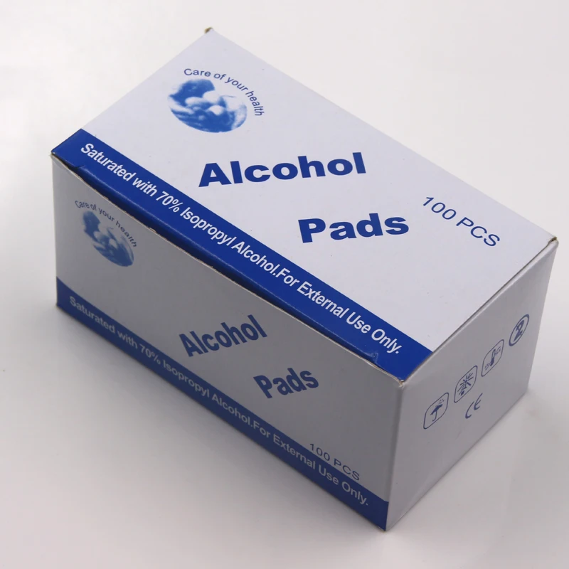 50pcs Medical 70% Isopropyl alcohol disinfection swab prep pads microblading alcohol cleaning swab wipes tattoo accessories
50pcs Medical 70% Isopropyl alcohol disinfection swab prep pads microblading alcohol cleaning swab wipes tattoo accessories