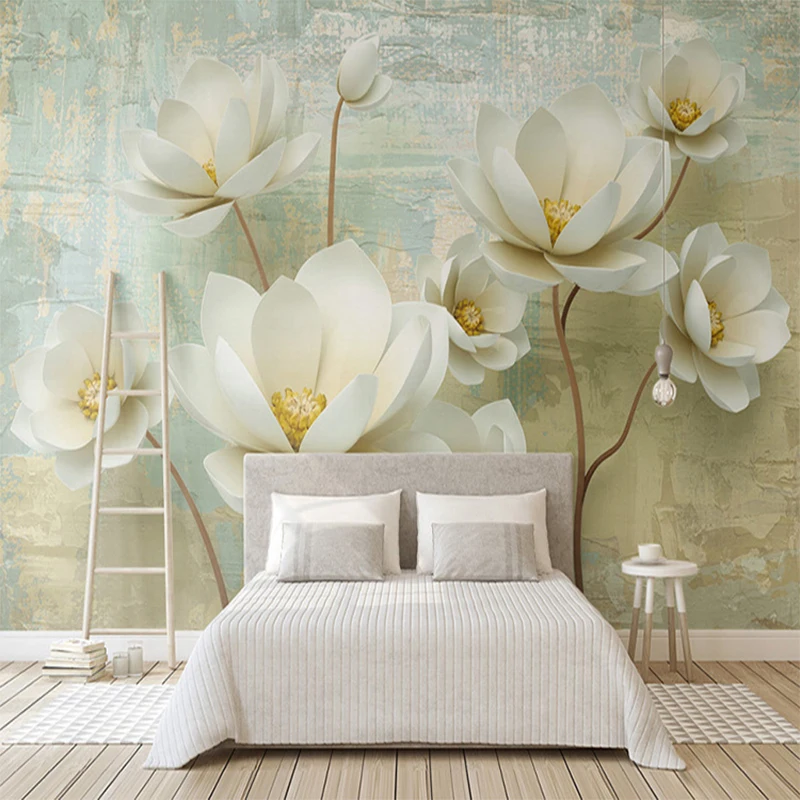 Custom Sticker Wallpaper Color Carved Embossed Flower Simple Oil Painting Self Adhesive Wall Mural 
Custom Sticker Wallpaper Color Carved Embossed Flower Simple Oil Painting Self Adhesive Wall Mural