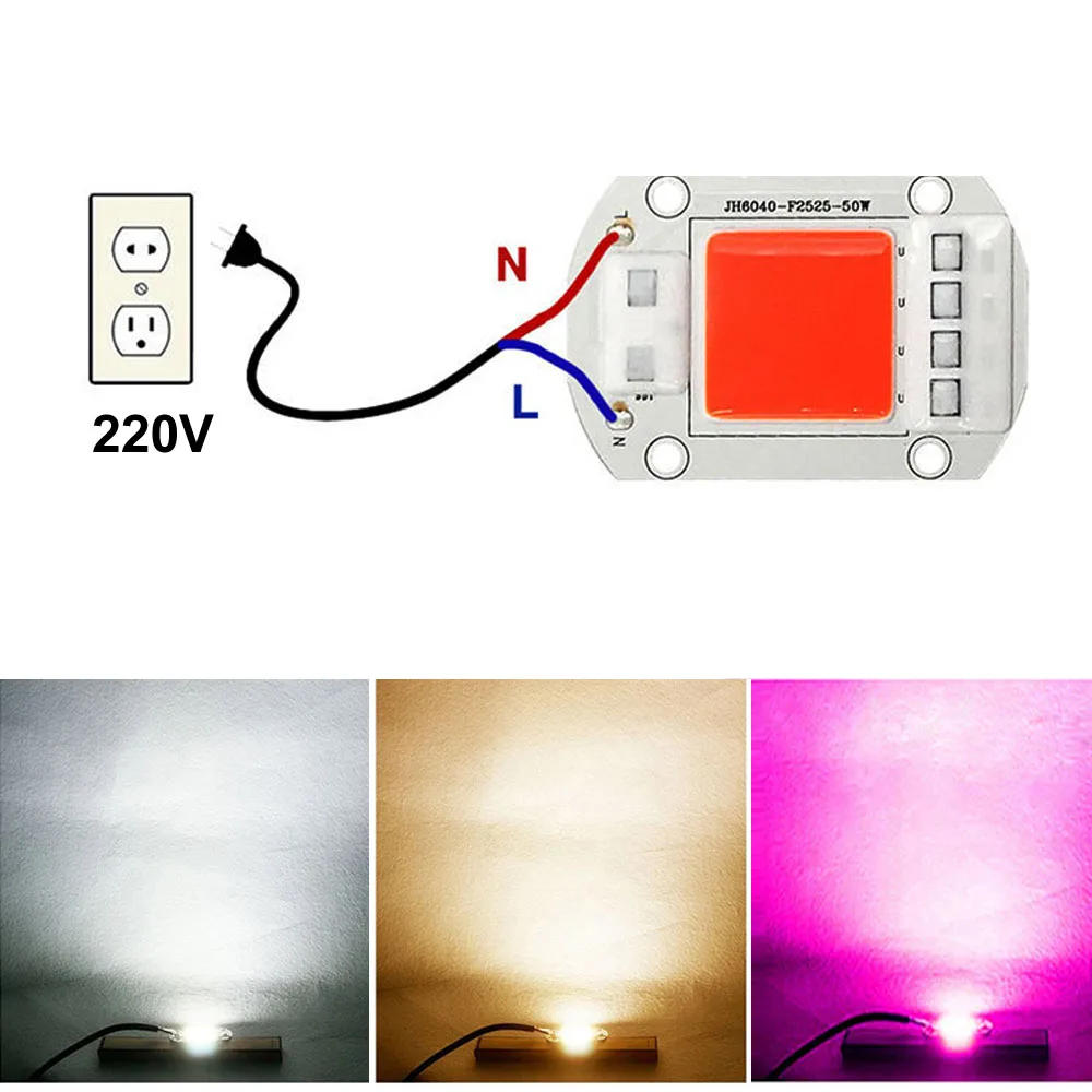 Чип светодиодный 20/30/50 Вт, 220 В, не требует драйвера 
Чип светодиодный 20/30/50 Вт, 220 В, не требует драйвера