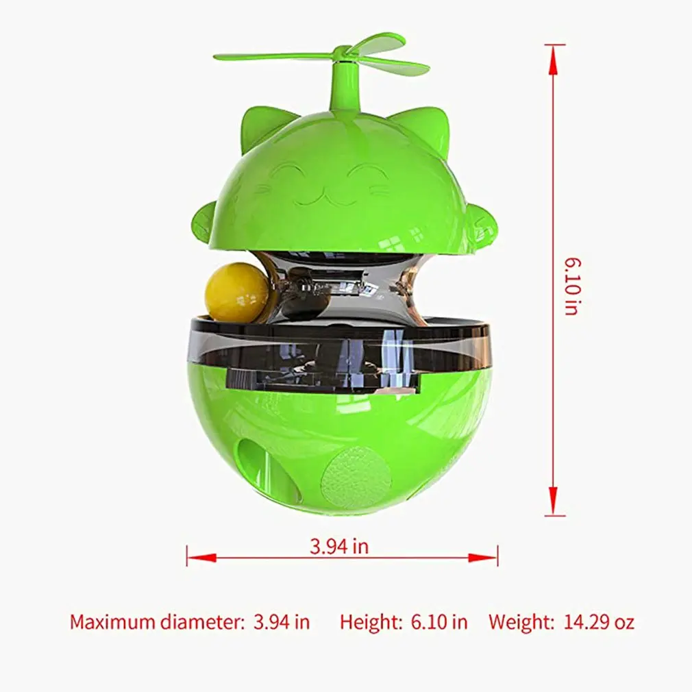 Funny Tumbler Cat Toy With Leaking Toy for Cats Kitten Self-Playing Puzzle Interactive Cat Toys Pet Products
Funny Tumbler Cat Toy With Leaking Toy for Cats Kitten Self-Playing Puzzle Interactive Cat Toys Pet Products