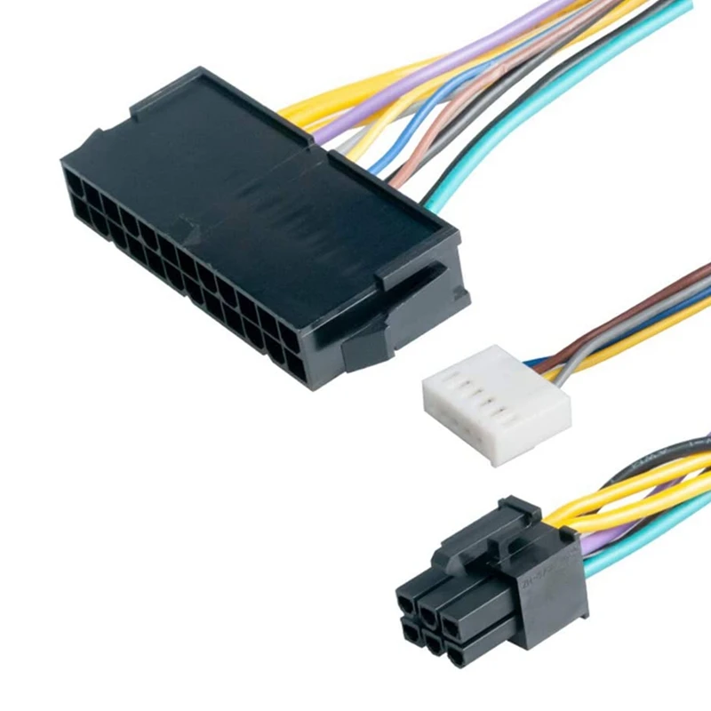ATX Main 24Pin Female to 6Pin Male 6Pin PCI-E PSU Power Adapter Supply Cable Connector for HP Elite 8100 8200 8300 800G1
ATX Main 24Pin Female to 6Pin Male 6Pin PCI-E PSU Power Adapter Supply Cable Connector for HP Elite 8100 8200 8300 800G1