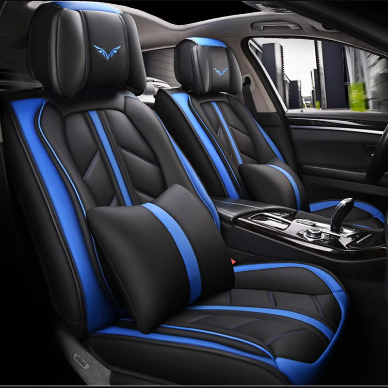 Flash mat Leather Car Seat Covers for peugeot 308 607 206 207 301 407 408 508 2008 4008 5008 RCZ 307 sw 3008 car styling | Автомобили и