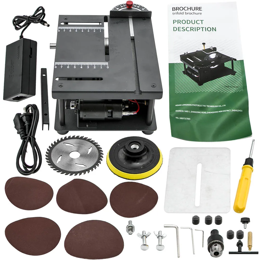 Mini Sliding Table Saw Woodworking DIY Hobby Model Cutting Bench Saw Household US Plug
Mini Sliding Table Saw Woodworking DIY Hobby Model Cutting Bench Saw Household US Plug