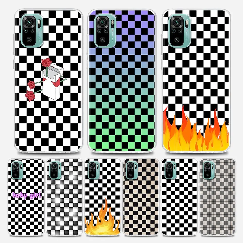Black And White Chess Board Clear Redmi Case for Note 7 8 9 10 5G 4G 8T Pro Redmi 8 8A 7A 9A 9C K20 K30 K40 Y3 Soft Silicon
Black And White Chess Board Clear Redmi Case for Note 7 8 9 10 5G 4G 8T Pro Redmi 8 8A 7A 9A 9C K20 K30 K40 Y3 Soft Silicon