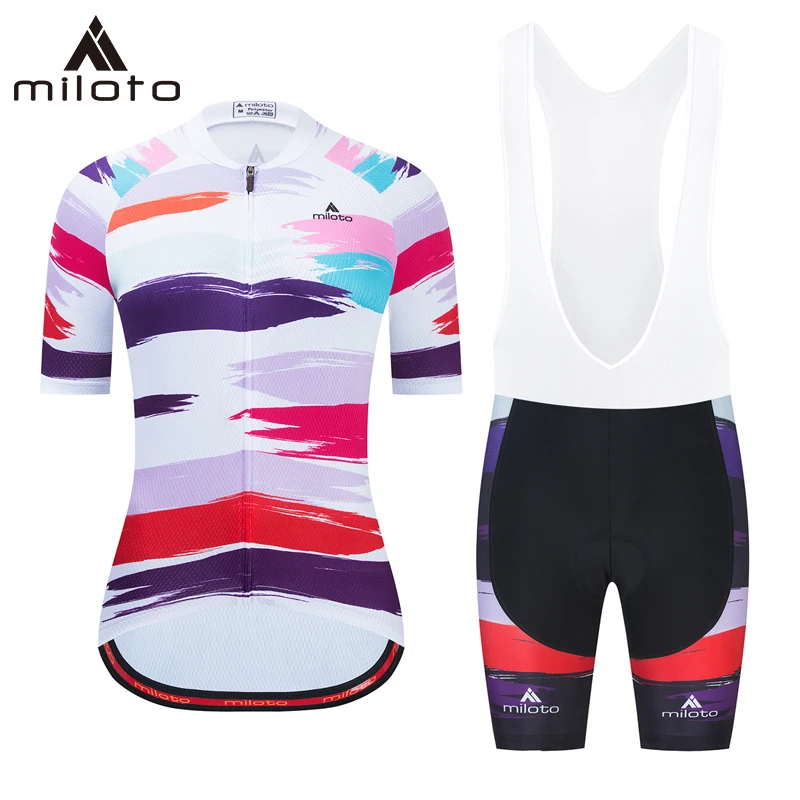 MILOTO Women Summer Bike Clothes MTB Ropa Ciclismo Bicycle Uniforme Maillot Breathable Quick Dry Road Mountain Cycling Sportwear
MILOTO Women Summer Bike Clothes MTB Ropa Ciclismo Bicycle Uniforme Maillot Breathable Quick Dry Road Mountain Cycling Sportwear