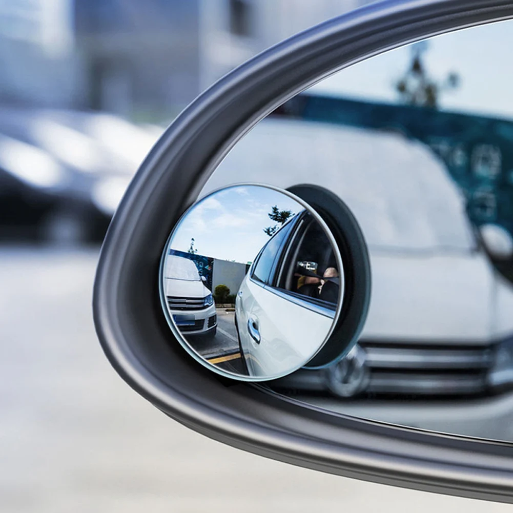 2 Pcs 360 Degree Rotatable Rimless Universal Round Blind Spot Mirror Car Rear View Convex Mirror For Parking Car Accessories
2 Pcs 360 Degree Rotatable Rimless Universal Round Blind Spot Mirror Car Rear View Convex Mirror For Parking Car Accessories