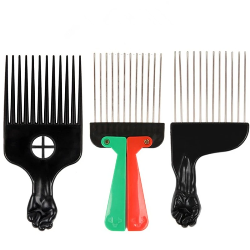 Steel Tip Tail Comb Big-tooth Metal Pin Hairdressing Tools Hair Styling Needle Comb Black Big Tooth Comb 
Steel Tip Tail Comb Big-tooth Metal Pin Hairdressing Tools Hair Styling Needle Comb Black Big Tooth Comb
