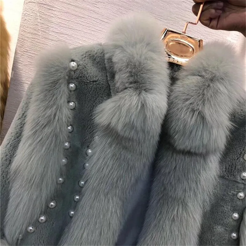 winter women fur coats jacket fashion pearls design real rex rabbit fur coat patchwork natural fox fur short jacket female
winter women fur coats jacket fashion pearls design real rex rabbit fur coat patchwork natural fox fur short jacket female