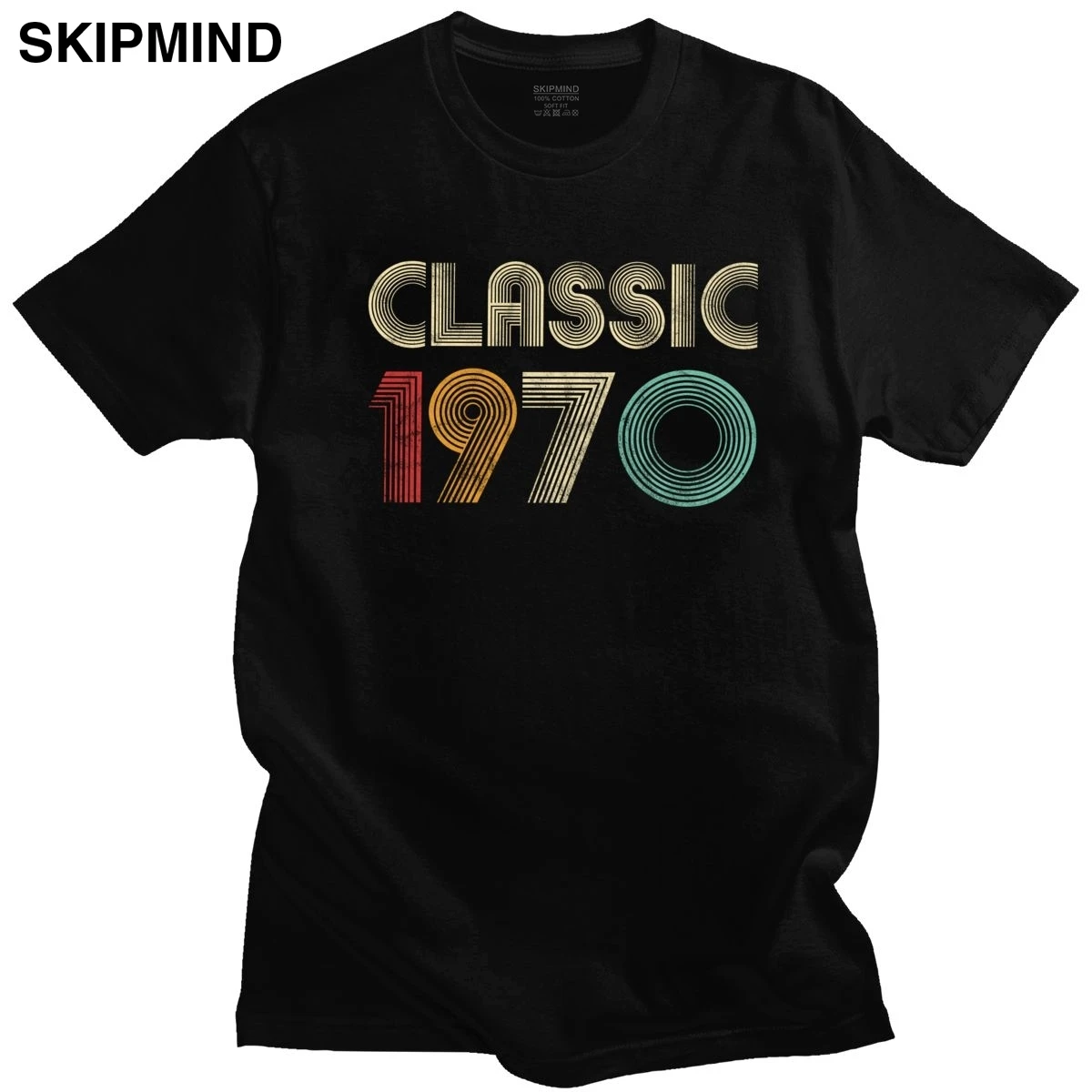 Classic 1970 Mens T Shirts 100% Cotton Vintage 50th Birthday Gift Tee O-neck Short Sleeved Summer T-shirt Gift Casual Clothing
Classic 1970 Mens T Shirts 100% Cotton Vintage 50th Birthday Gift Tee O-neck Short Sleeved Summer T-shirt Gift Casual Clothing