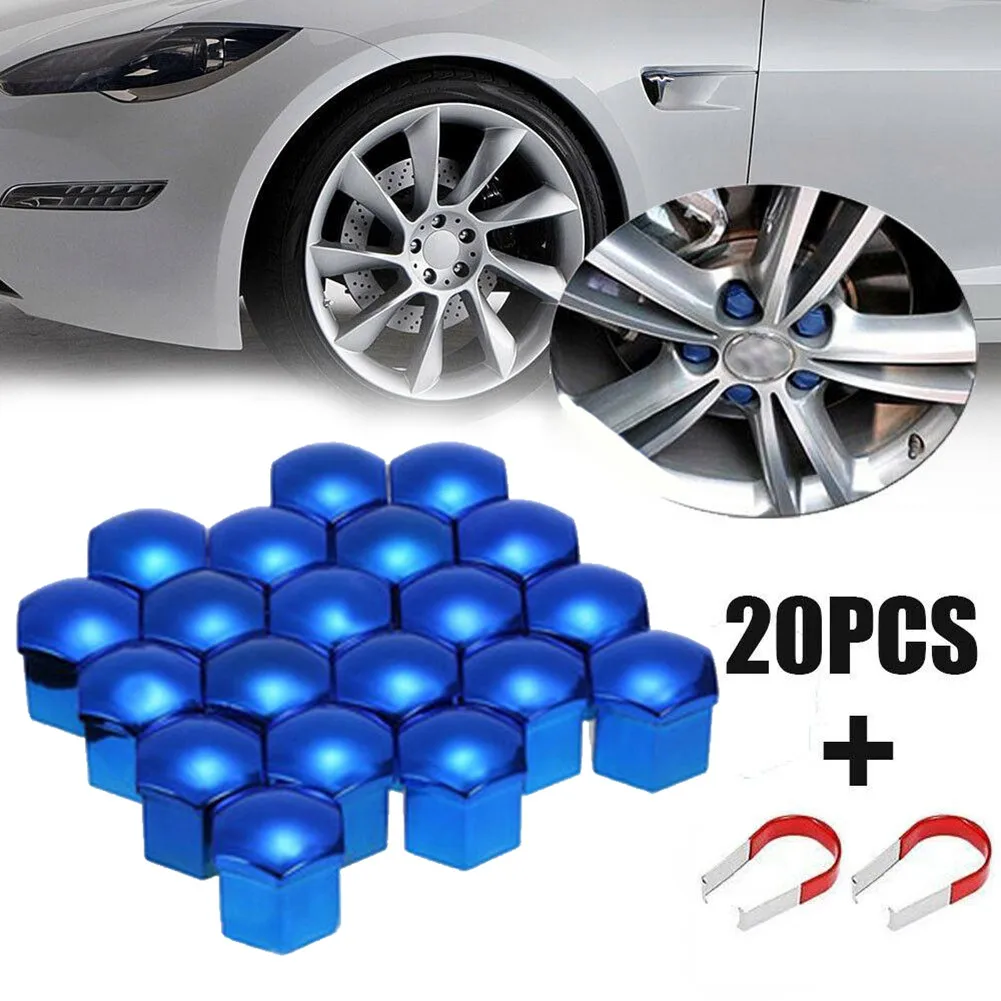20pcs 17mm Car Wheel Nut -Caps Auto Hub Screw Cover Nut Rims Exterior Decoration Protection Bolt Blue
20pcs 17mm Car Wheel Nut -Caps Auto Hub Screw Cover Nut Rims Exterior Decoration Protection Bolt Blue