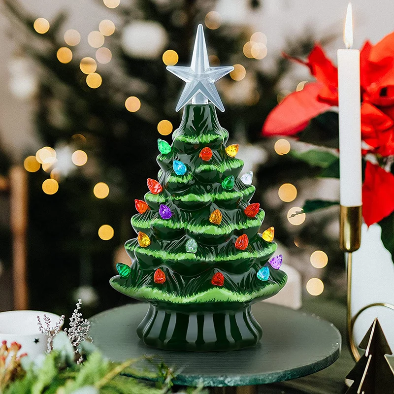 Ceramics Christmas Ornament Xmas Tree Winter Festival Scene DIY Home Decor Gift for Friends S7
Ceramics Christmas Ornament Xmas Tree Winter Festival Scene DIY Home Decor Gift for Friends S7