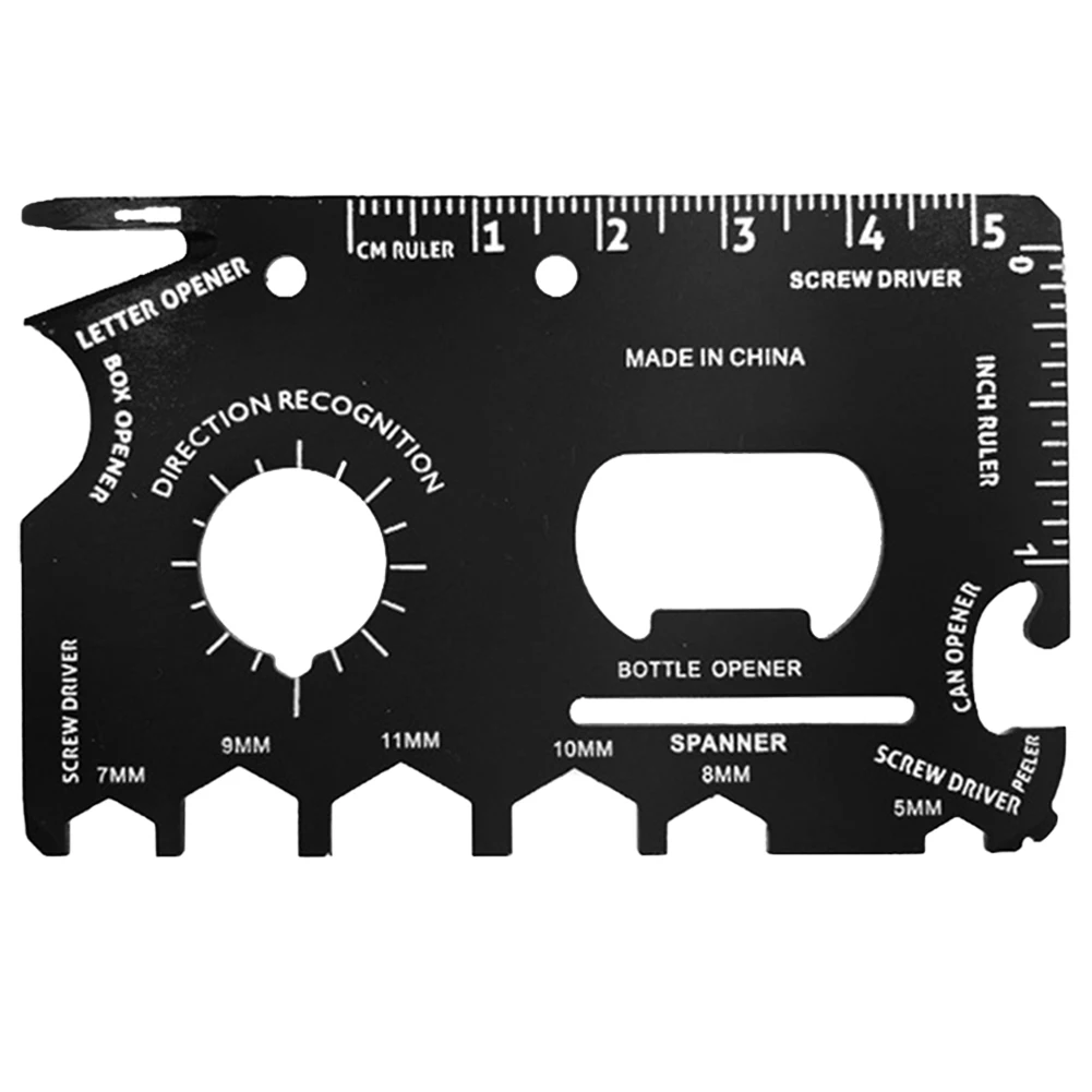 Stainless Steel High Hardness Ninja Saber Card Wallet Outdoor Camping Emergency Survival Multi-function Combination Tool
Stainless Steel High Hardness Ninja Saber Card Wallet Outdoor Camping Emergency Survival Multi-function Combination Tool