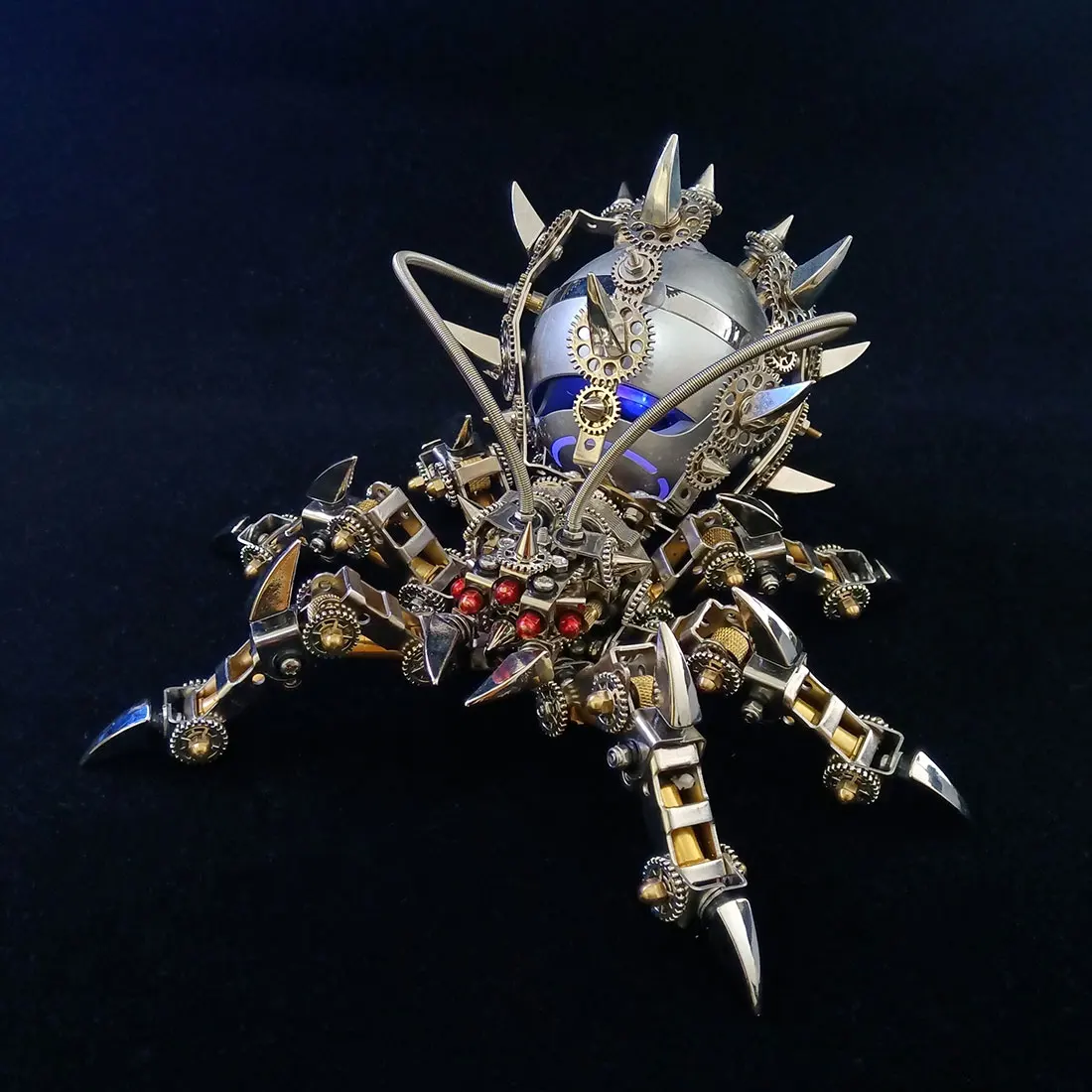 DIY 3D Metal Mechanical Spider Model Kit Handmade Assembly Crafts With Silver Bluetooth Speaker Puzzles Assemble Toys
DIY 3D Metal Mechanical Spider Model Kit Handmade Assembly Crafts With Silver Bluetooth Speaker Puzzles Assemble Toys