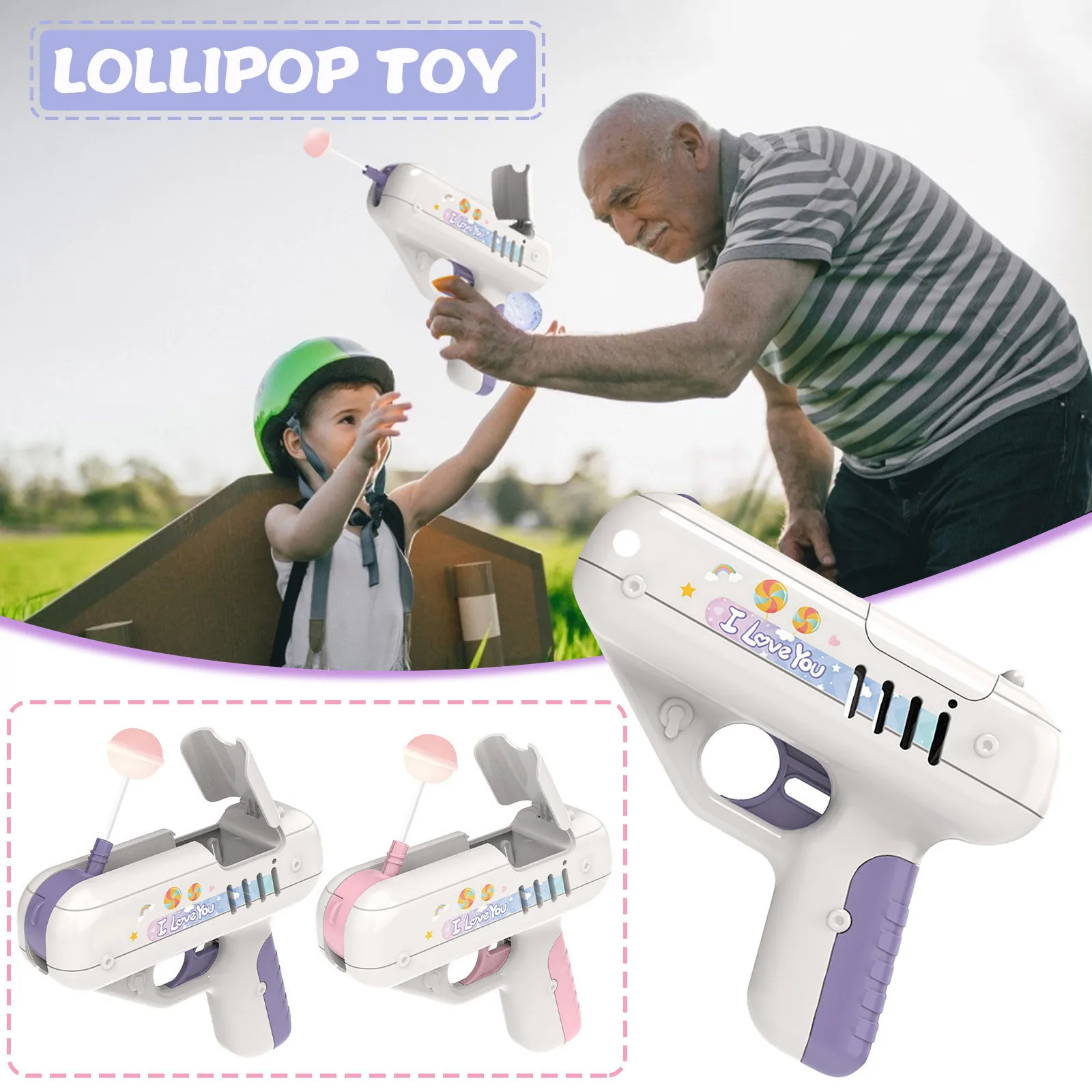 Mini Lollipop Gun Candy Gun Cute Animal Love Surprise Lollipop For Boyfriend Creative Kids Baby Children Toy Girlfriend Gift
Mini Lollipop Gun Candy Gun Cute Animal Love Surprise Lollipop For Boyfriend Creative Kids Baby Children Toy Girlfriend Gift