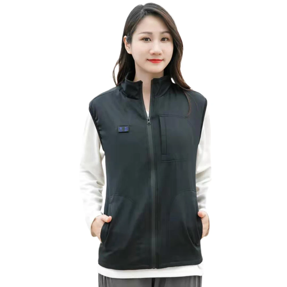 Women Men Washable Heating Vest Adjustable Warm Ergonomics Smart USB Charging Cold Proof Stand Neck Dual Control Sleeveless
Women Men Washable Heating Vest Adjustable Warm Ergonomics Smart USB Charging Cold Proof Stand Neck Dual Control Sleeveless