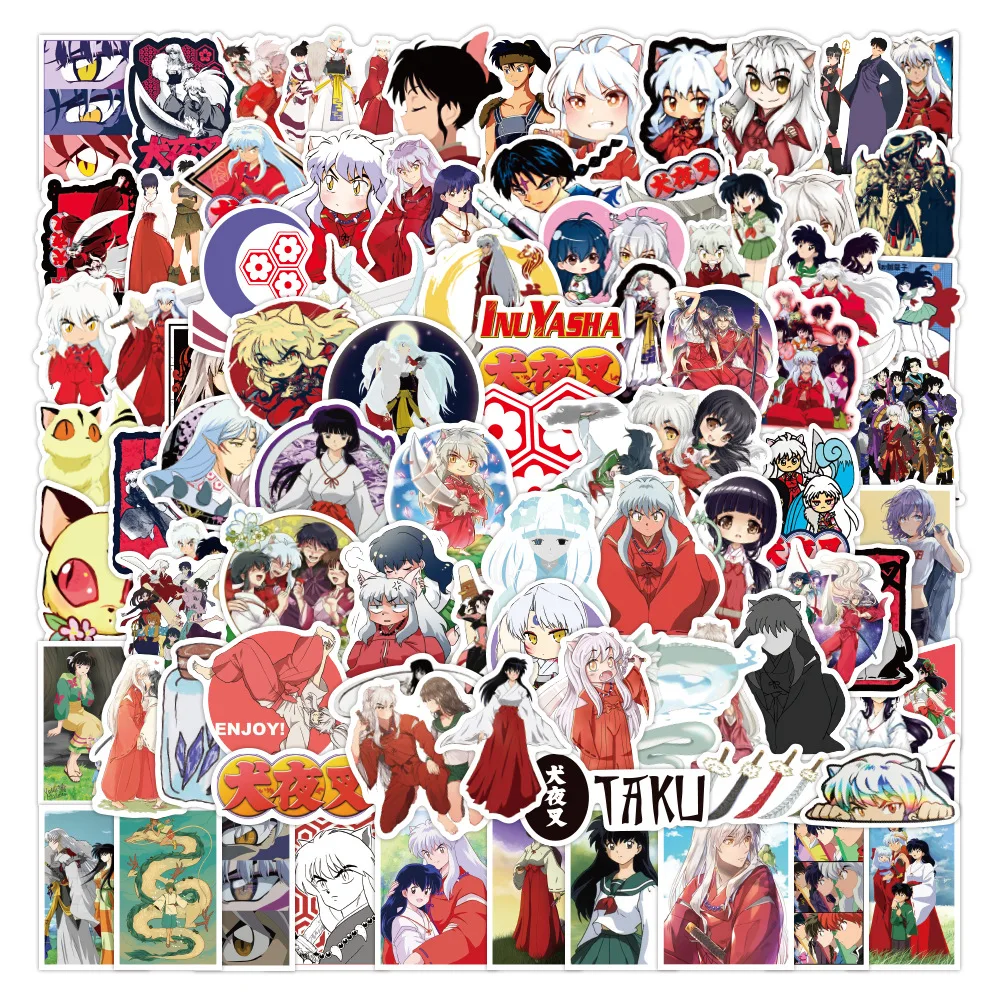 10/50/100Pcs Japan Anime Inuyasha Cartoon Stickers Waterproof For Guitar Laptop Skateboard Graffiti Decals Stationery Toys
10/50/100Pcs Japan Anime Inuyasha Cartoon Stickers Waterproof For Guitar Laptop Skateboard Graffiti Decals Stationery Toys