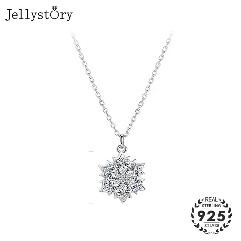 Jellystory S925 серебро ожерелье со снежинками в форме AAA Циркон Подвеска из драгоценных камней ювелирные изделия для женщин Свадебные обручальные кольца
Jellystory S925 серебро ожерелье со снежинками в форме AAA Циркон Подвеска из драгоценных камней ювелирные изделия для женщин Свадебные обручальные кольца
