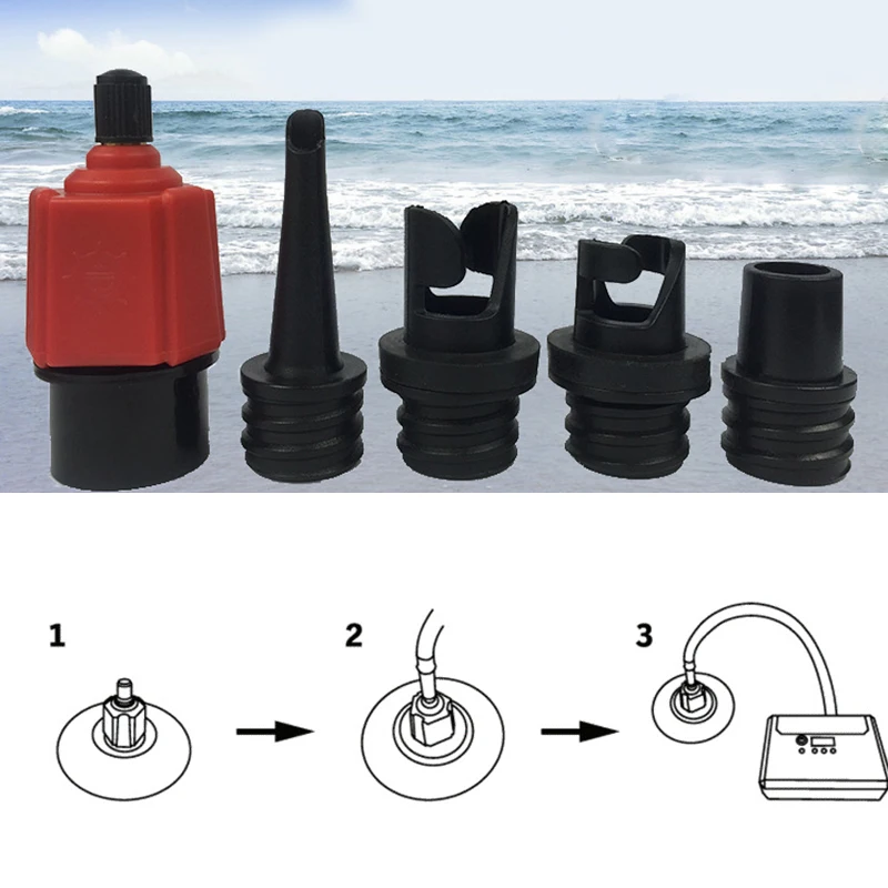 Multi-functional Valve Adapter Premium Quality Work with Air Pump for Kayak Rubber Boat Sup Outdoors
Multi-functional Valve Adapter Premium Quality Work with Air Pump for Kayak Rubber Boat Sup Outdoors