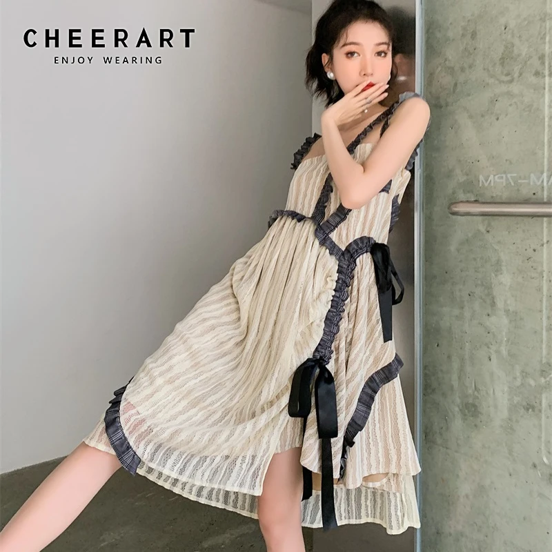 CHEERART High Fashion Designer Long Lace Dress Summer 2021 Backless Spaghetti Strap Shirred A Line Midi Dress Runway 2021
CHEERART High Fashion Designer Long Lace Dress Summer 2021 Backless Spaghetti Strap Shirred A Line Midi Dress Runway 2021