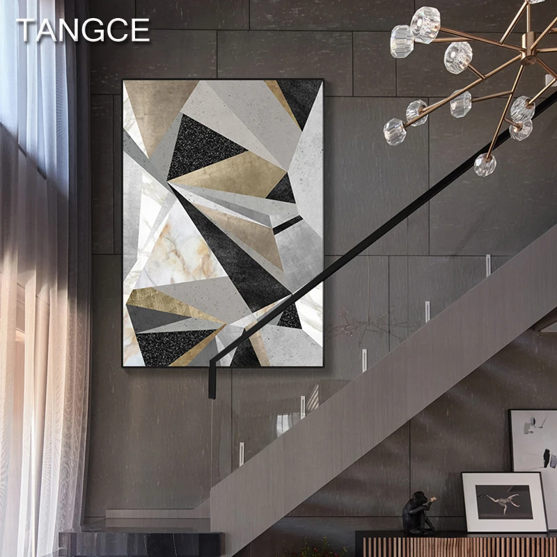 Luxurious Geometry Abstract Canvas Painting Modern Wall Art Pictures Canvas Art for Living Room Aisle Nordic Wall Poster Decor
Luxurious Geometry Abstract Canvas Painting Modern Wall Art Pictures Canvas Art for Living Room Aisle Nordic Wall Poster Decor