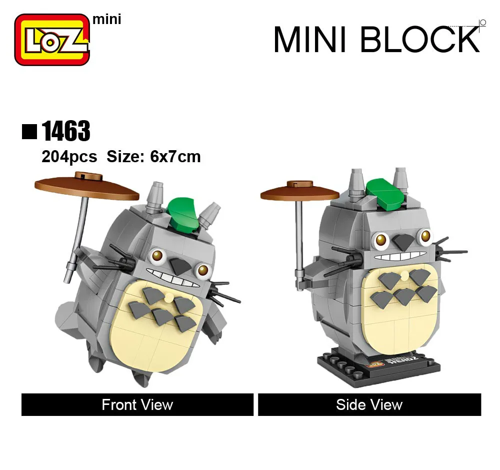 LOZ Mini Blocks Heads Figure toys Intelligence Models Building Christmas cute Toys For Children DIY gift toy | Игрушки и хобби