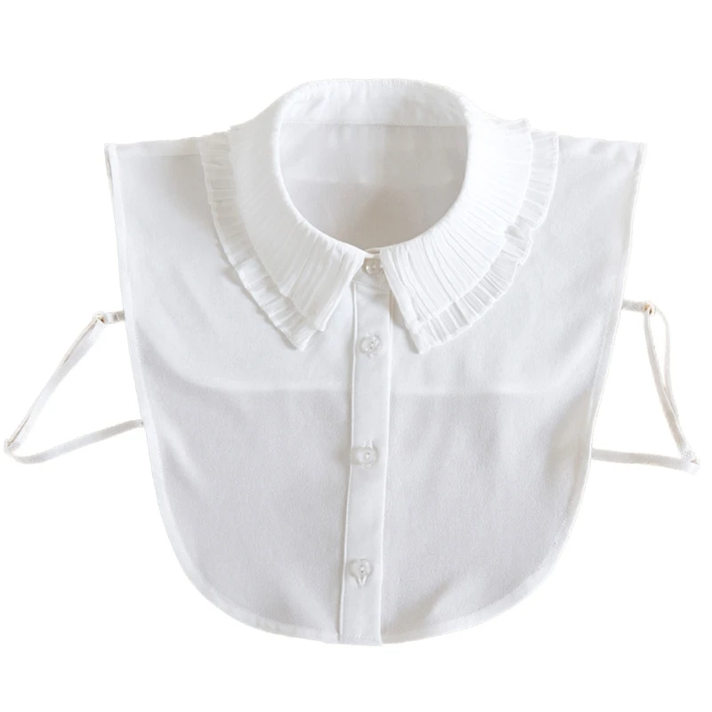 Fake Collars Detachable Chiffon Dickey Collar Half Shirts False Collar Half Top Blouse Collar 35EF
Fake Collars Detachable Chiffon Dickey Collar Half Shirts False Collar Half Top Blouse Collar 35EF