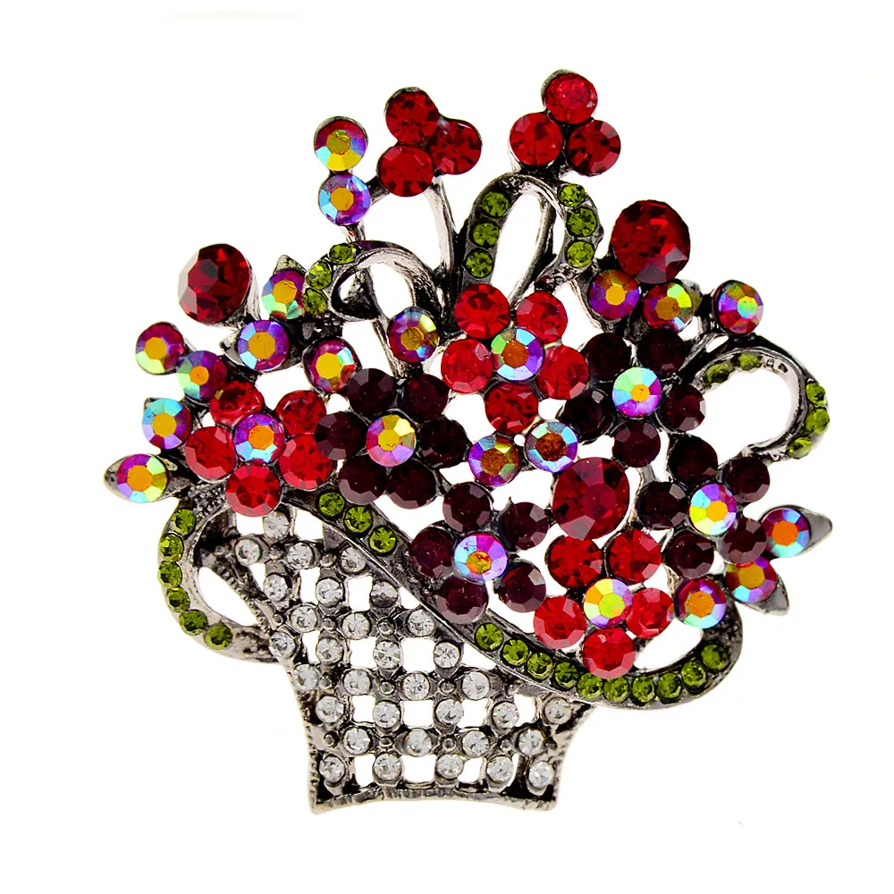 CINDY XIANG Rhinestone Flower Brooches For Women Bascket Pin Jewelry Vintage Accessories High Quality New Arrival 2021
CINDY XIANG Rhinestone Flower Brooches For Women Bascket Pin Jewelry Vintage Accessories High Quality New Arrival 2021