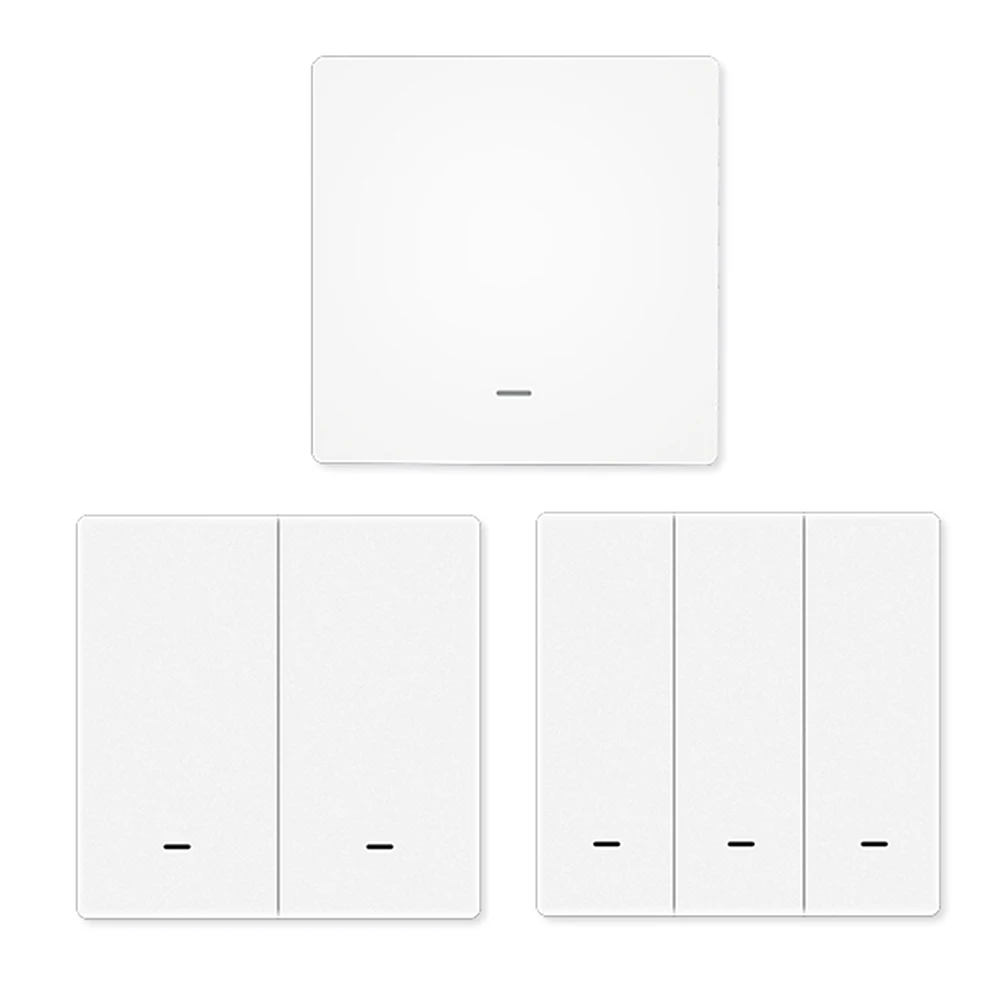 Tuya Smart Bluetooth-compatible ZigBee Wall Switch Support App Control Hub Required Smart Wall Panel Switch
Tuya Smart Bluetooth-compatible ZigBee Wall Switch Support App Control Hub Required Smart Wall Panel Switch