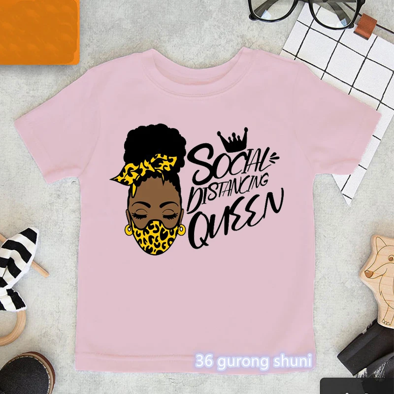 T-shirt for girls African melanin black girls Queen graphic print pink tshirt summer fashion black girls t shirts tops wholesale
T-shirt for girls African melanin black girls Queen graphic print pink tshirt summer fashion black girls t shirts tops wholesale