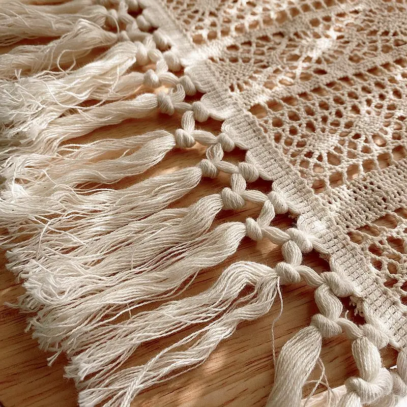 American Style Rural Crochet Hollowed Out Curtain For Living Room Bedroom Balcony Terrace Villa Art Custom Tulle Curtain #4
American Style Rural Crochet Hollowed Out Curtain For Living Room Bedroom Balcony Terrace Villa Art Custom Tulle Curtain #4