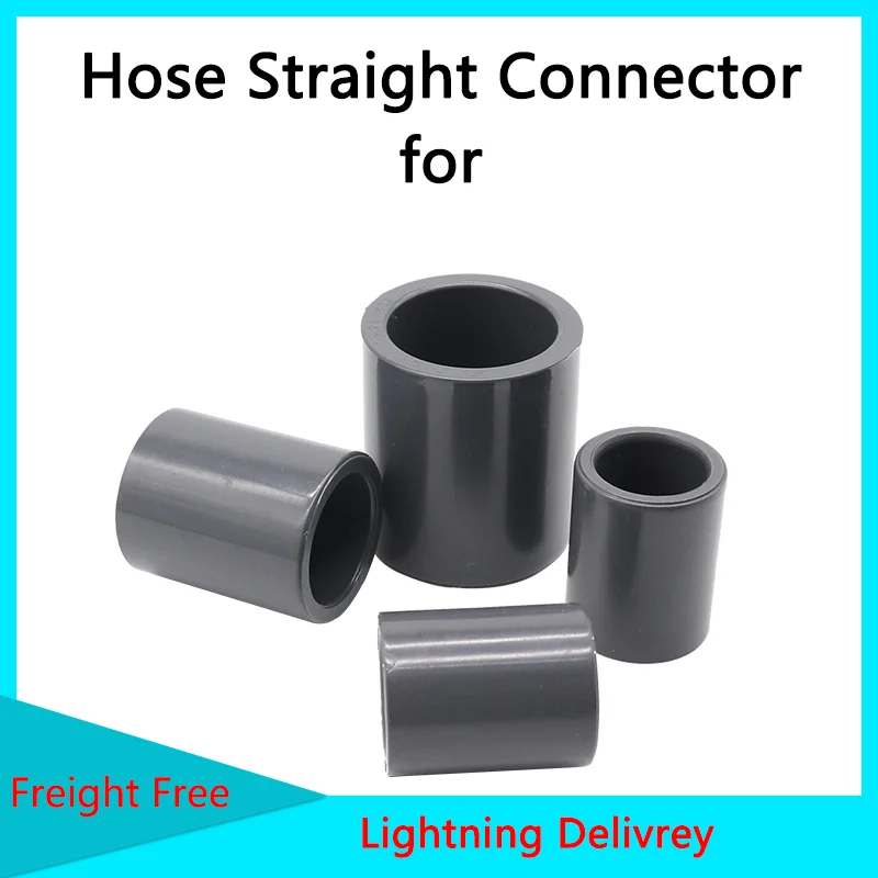 PVC water supply pipe direct joint fittings UPVC direct pipe joint Pipe hoop casing Water supply pipe fittings 1 Pcs
PVC water supply pipe direct joint fittings UPVC direct pipe joint Pipe hoop casing Water supply pipe fittings 1 Pcs