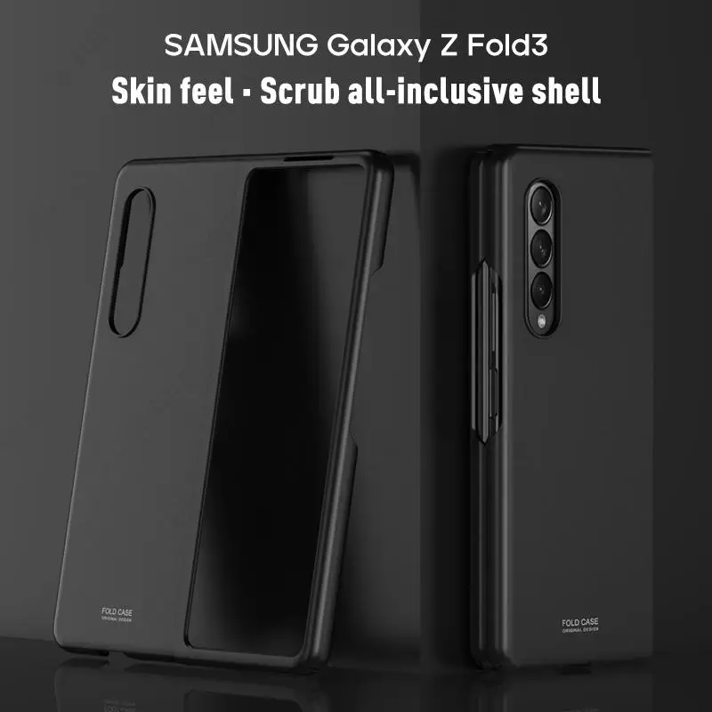 For Samsung Galaxy Z Fold3 360 ° Pprotection Plain Phone Shockproof Folding Skin Feel PC Hard Case Cover
For Samsung Galaxy Z Fold3 360 ° Pprotection Plain Phone Shockproof Folding Skin Feel PC Hard Case Cover
