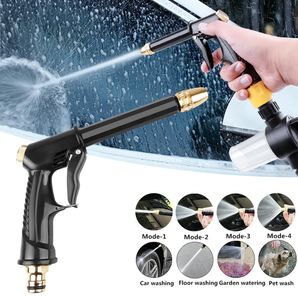 Portable High-pressure Water Gun Spray Sprinkler For Cleaning Car Wash Jet Machine Garden Washer Nozzle Foam Washer Tools
Portable High-pressure Water Gun Spray Sprinkler For Cleaning Car Wash Jet Machine Garden Washer Nozzle Foam Washer Tools