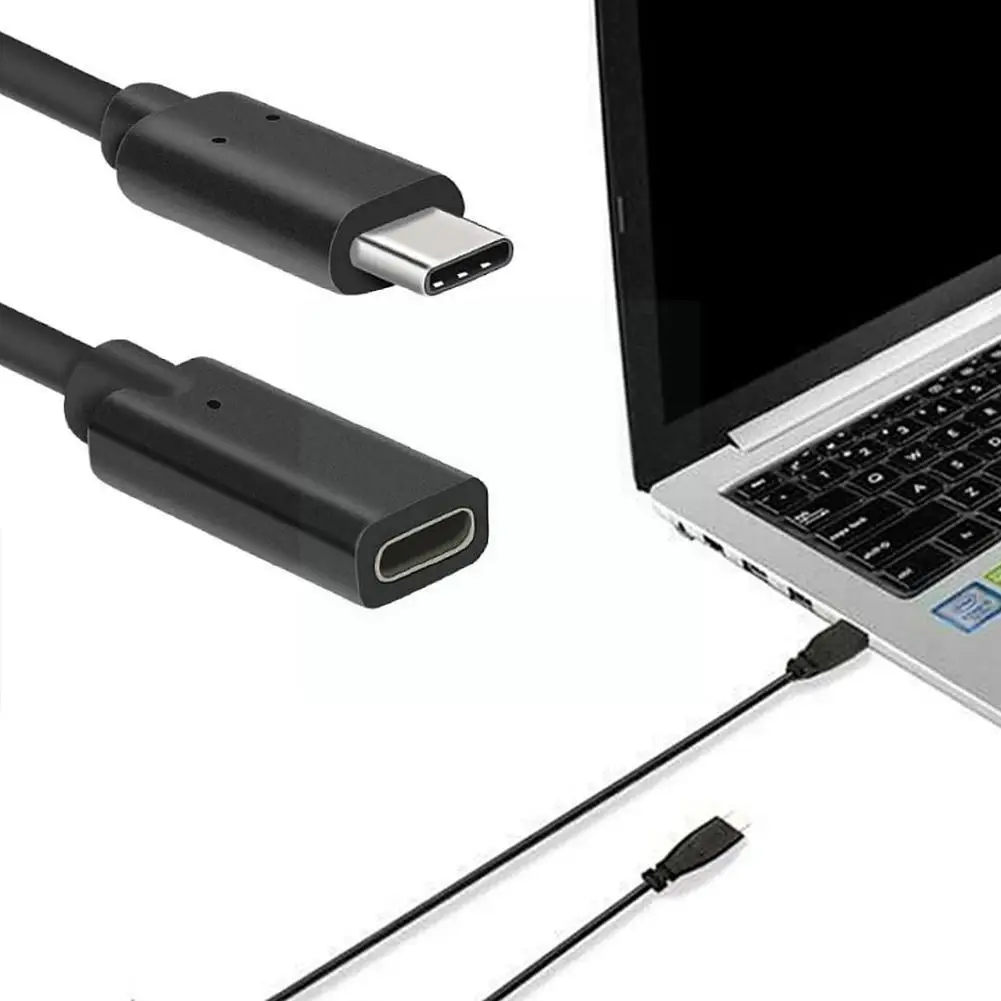 Hight Quality Type C USB 3.1 Male To USB-C Female Extension Cable Extender Cord 50cm 100cm 30cm Data F8K6
Hight Quality Type C USB 3.1 Male To USB-C Female Extension Cable Extender Cord 50cm 100cm 30cm Data F8K6