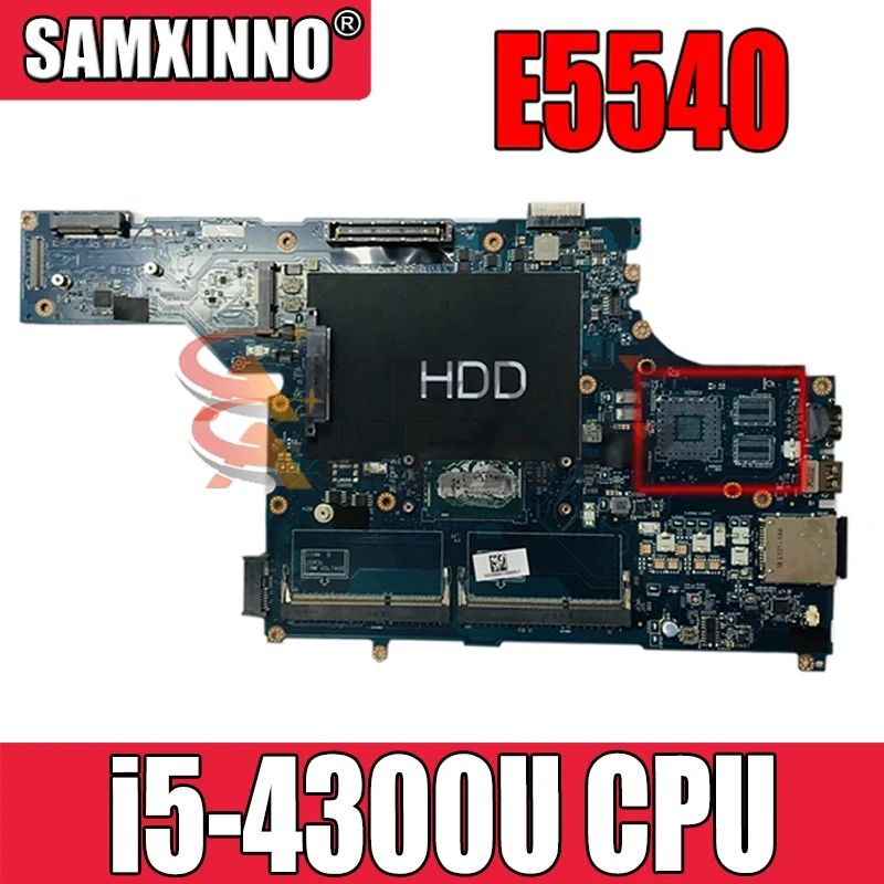 CN-031HKY 031HKY 31HKY For DELL E5540 Laptop Motherboard LA-A101P With i5-4300U SR1ED 100% working
CN-031HKY 031HKY 31HKY For DELL E5540 Laptop Motherboard LA-A101P With i5-4300U SR1ED 100% working