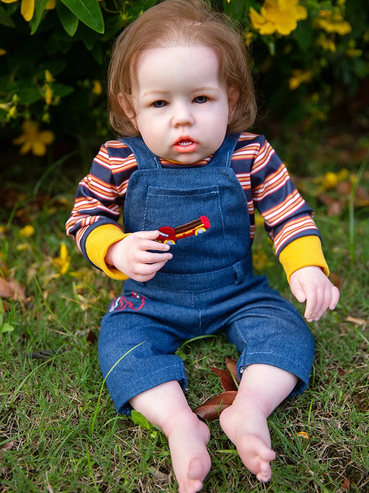 Hoomai 20" Boy Liam Reborn Baby Boy Doll Soft Silicone Vinyl Dolls Toy for Child Birthday Reborn Baby Doll
Hoomai 20" Boy Liam Reborn Baby Boy Doll Soft Silicone Vinyl Dolls Toy for Child Birthday Reborn Baby Doll