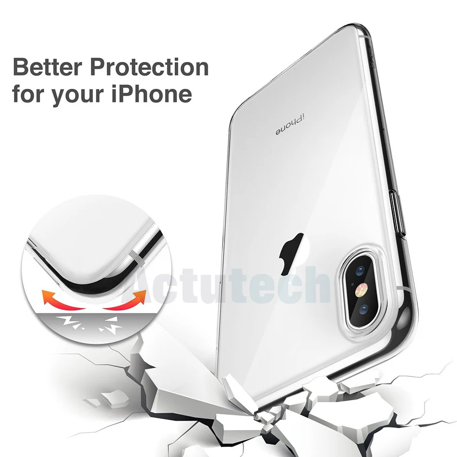 Transparent TPU Phone Case for iPhone X XS XRXS Max Clear Soft Silicone Cases for iPhone11 Pro MAX Protective Cover Coque
Transparent TPU Phone Case for iPhone X XS XRXS Max Clear Soft Silicone Cases for iPhone11 Pro MAX Protective Cover Coque