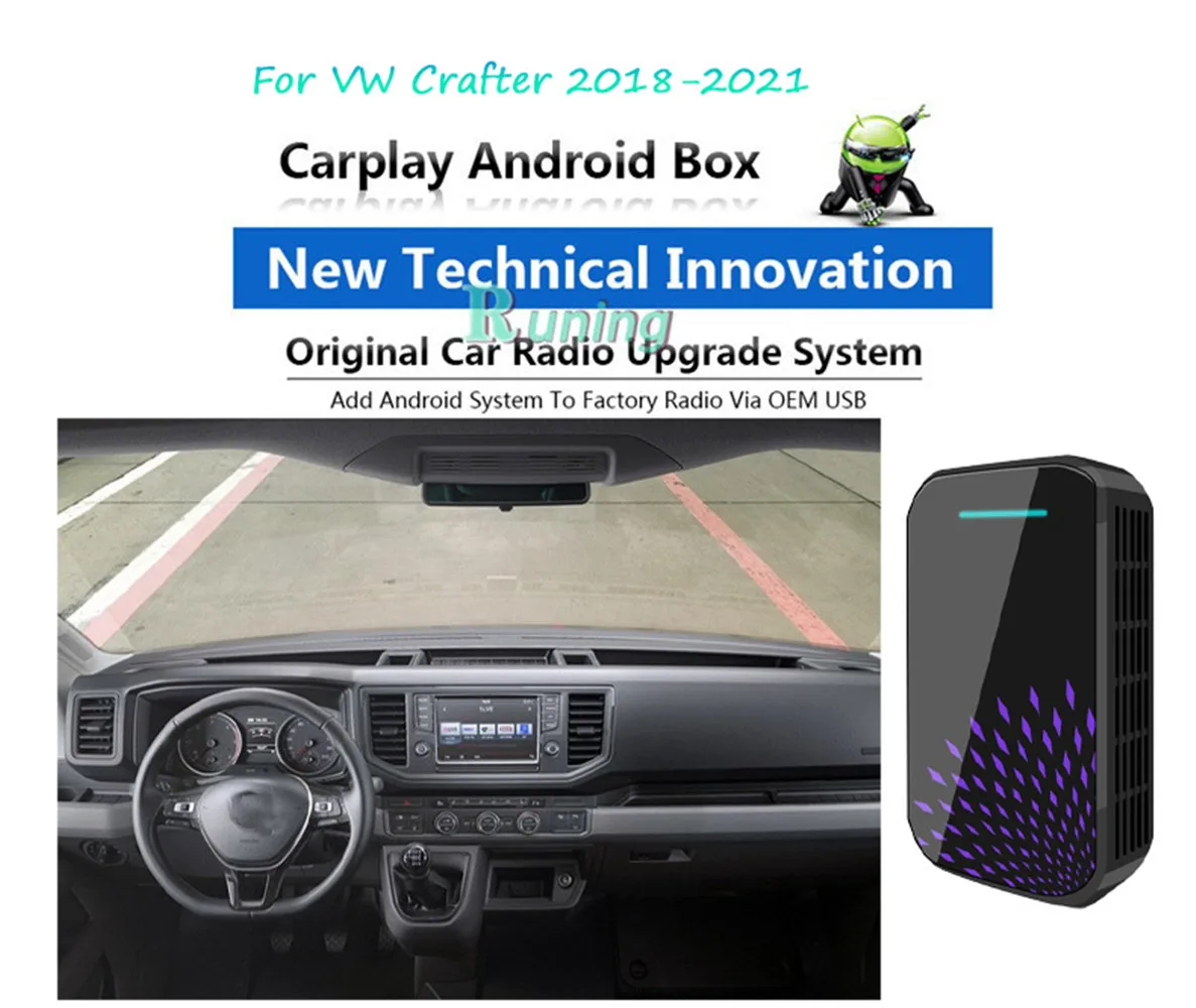 Upgrade Radio Car Android Stereo USB Carplay Box For VW Crafter 2018-2021 Car Multimedia Player BT GPS Navigation Plug and Play
Upgrade Radio Car Android Stereo USB Carplay Box For VW Crafter 2018-2021 Car Multimedia Player BT GPS Navigation Plug and Play