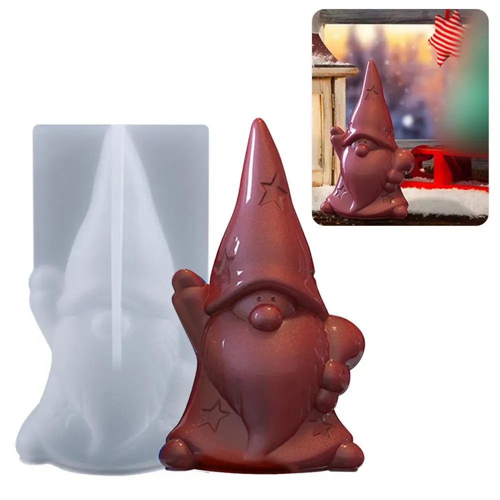 Santa Silicone Candle Mold 3D Christmas Gnome Silicone Soap Mold DIY Candle Molds Fondant Cake Decorating Tool For Chocolate
Santa Silicone Candle Mold 3D Christmas Gnome Silicone Soap Mold DIY Candle Molds Fondant Cake Decorating Tool For Chocolate