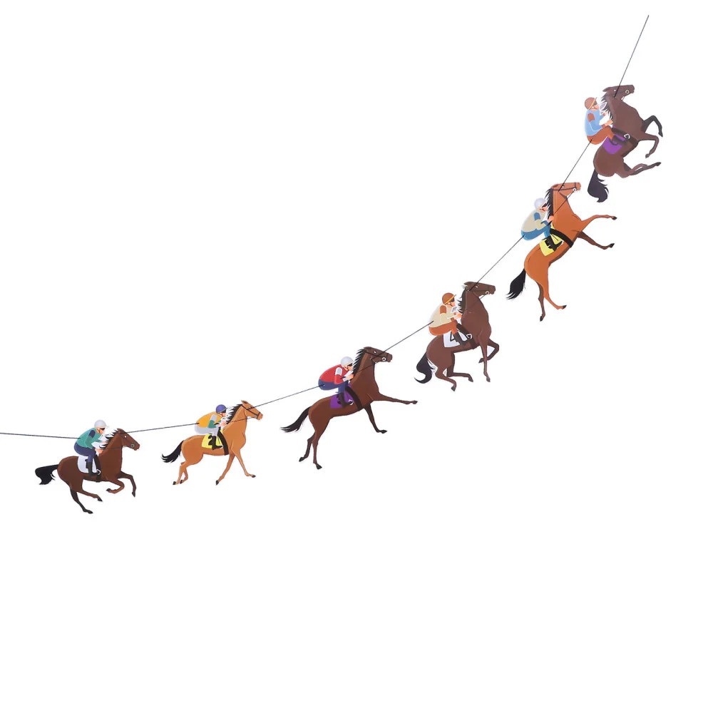 Pre-assembled Horse Racing Banner Horse Race Streamer Horse Derby Garland Banner
Pre-assembled Horse Racing Banner Horse Race Streamer Horse Derby Garland Banner