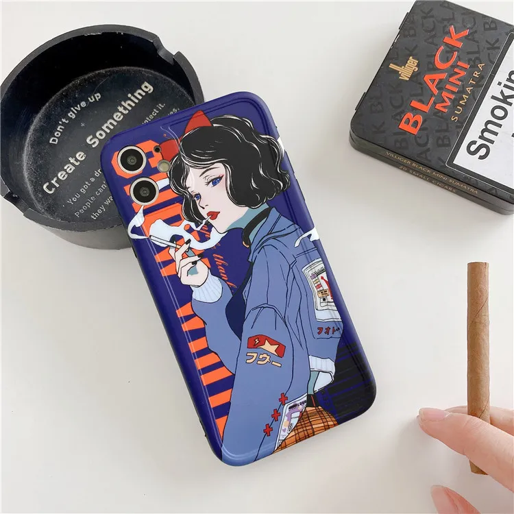 Kawaii Japanese Anime illustration Girl Phone Case For iPhone 11 Pro Max Xr X Xs Max 7 8 Puls SE 2020 Cases Soft Silicone Cover
Kawaii Japanese Anime illustration Girl Phone Case For iPhone 11 Pro Max Xr X Xs Max 7 8 Puls SE 2020 Cases Soft Silicone Cover