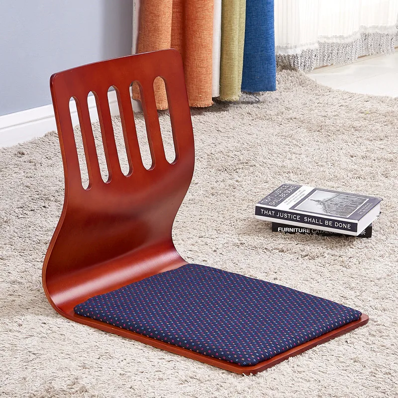 Japanese Zaisu Chair Wooden Oriental Furniture Fashion Living Room Tatami Floor Legless Wood Chair For Restaurant Cafe 4pcs/lot
Japanese Zaisu Chair Wooden Oriental Furniture Fashion Living Room Tatami Floor Legless Wood Chair For Restaurant Cafe 4pcs/lot