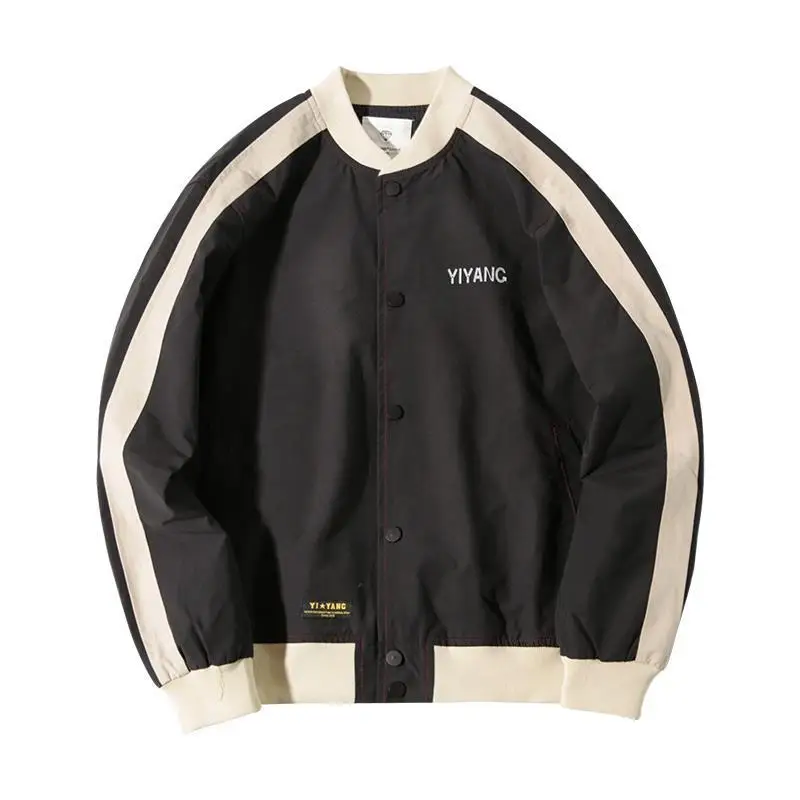 Spring Autumn Men's Jacket Coat Baseball Uniform Black Casual Sports All-match Comfortable Large Size Warm
Spring Autumn Men's Jacket Coat Baseball Uniform Black Casual Sports All-match Comfortable Large Size Warm