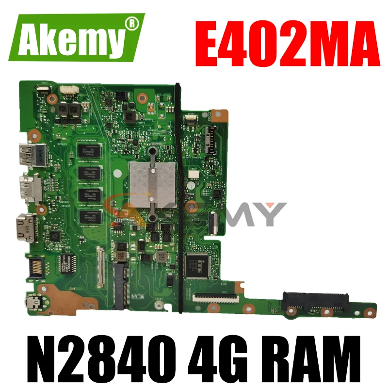 Akemy E402MA E502MA Laptop motherboard for ASUS E402MA E502MA E402M E502M E402 E502 Test original mainboard 4G RAM N2840
Akemy E402MA E502MA Laptop motherboard for ASUS E402MA E502MA E402M E502M E402 E502 Test original mainboard 4G RAM N2840