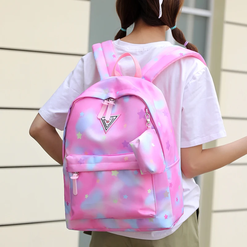 Fashion School Bag 2022 Teenager School Bag Nylon Backpack Teenage Girls College Student Bagpack Travel Bag For Women mochila
Fashion School Bag 2022 Teenager School Bag Nylon Backpack Teenage Girls College Student Bagpack Travel Bag For Women mochila