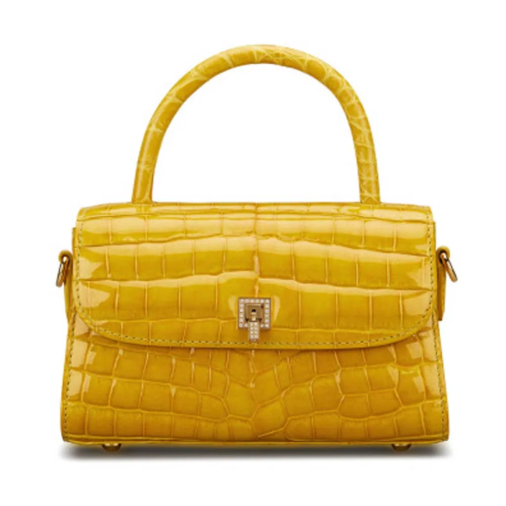 halanda new fashion Female bag highlights Nile crocodile leahter Female bag women handbag female Single shoulder bag
halanda new fashion Female bag highlights Nile crocodile leahter Female bag women handbag female Single shoulder bag