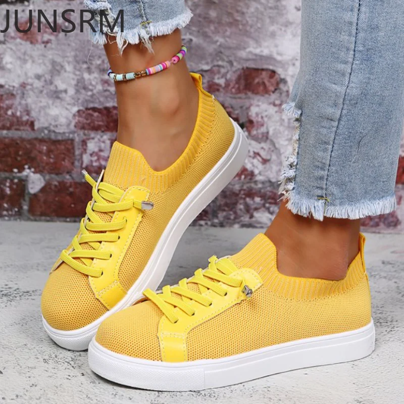 Summer New Women Sneakers Ladies Casual Vulcanized Shoes Mesh Breathable Light Comfort Solid Color Soft Flat Female Footwear
Summer New Women Sneakers Ladies Casual Vulcanized Shoes Mesh Breathable Light Comfort Solid Color Soft Flat Female Footwear