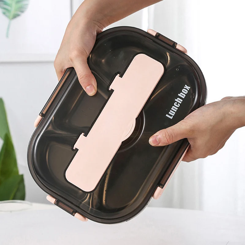 Lunch Box Stainless Steel Flip Food Prep Containers Storage Multi-Grids for Students OCT998
Lunch Box Stainless Steel Flip Food Prep Containers Storage Multi-Grids for Students OCT998